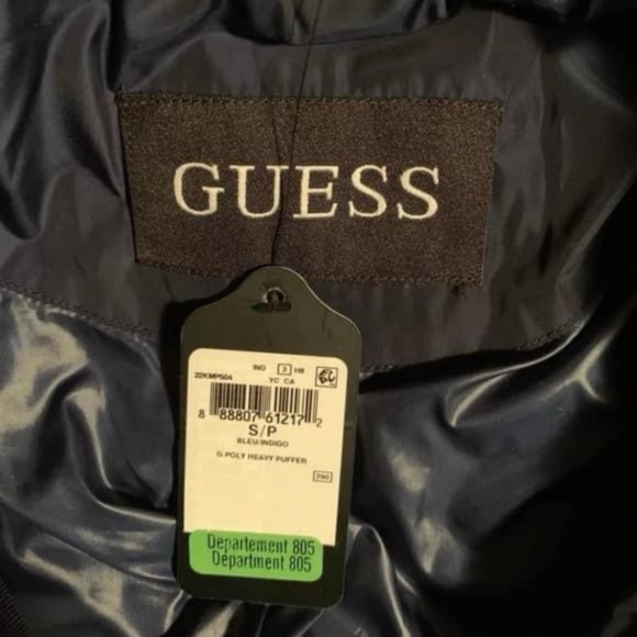 Guess Quilted Faux Fur-Trim Puffer Jacket - Picture 12 of 12